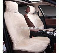 Накидка - искусственный мех, короткий ворс, цвет темно бежевый