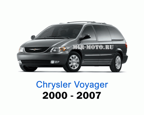 Чехлы на Крайслер Вояджер с 2000-2007 год, 7 мест