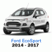 Чехлы на Форд ЭкоСпорт с 2014-2017 год экокожа