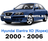 Чехлы Элантра (XD) 3-поколение 2000-2006 год Корея