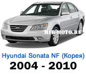 Чехлы Соната (NF) 5-поколение 2004-2010 год Корея