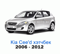 Чехлы на Киа Сид хэтчбек с 2006-2012 год