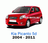 Чехлы на Киа Пиканто 2004-2011 год