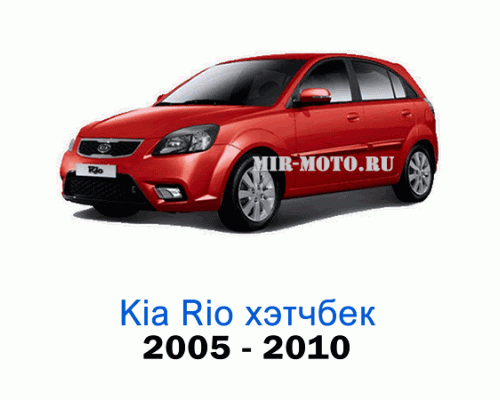 Чехлы на Киа Рио хэтчбек с 2005-2010 год