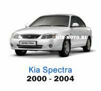 Чехлы на Киа Спектра с 2000-2004 год
