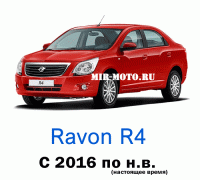 Чехлы на Равон R4 с 2016 по н.в.