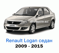 Чехлы на Рено Логан с 2009-2015 год