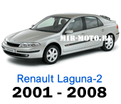 Чехлы Лагуна-2 с 2001-2008 год