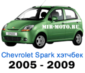 Чехлы Спарк 2005-2009 год