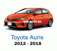 Чехлы на Тойота Аурис с 2012-2018 год