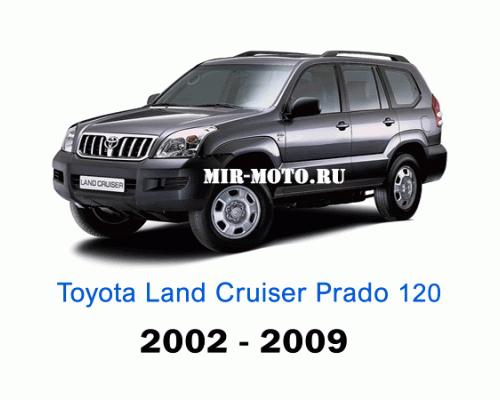Чехлы на Тойота Прадо 120 с 2002-2009 год