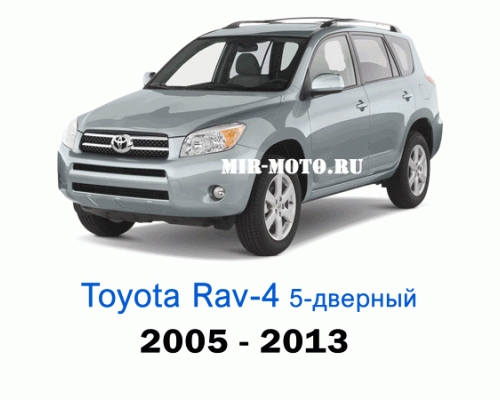 Чехлы на Тойота Рав 4 с 2005-2013 год