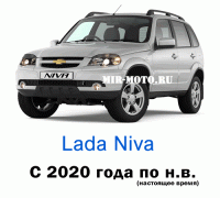 Чехлы на Лада Нива с 2020 года